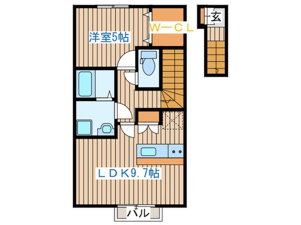 ラヴィスの物件間取画像